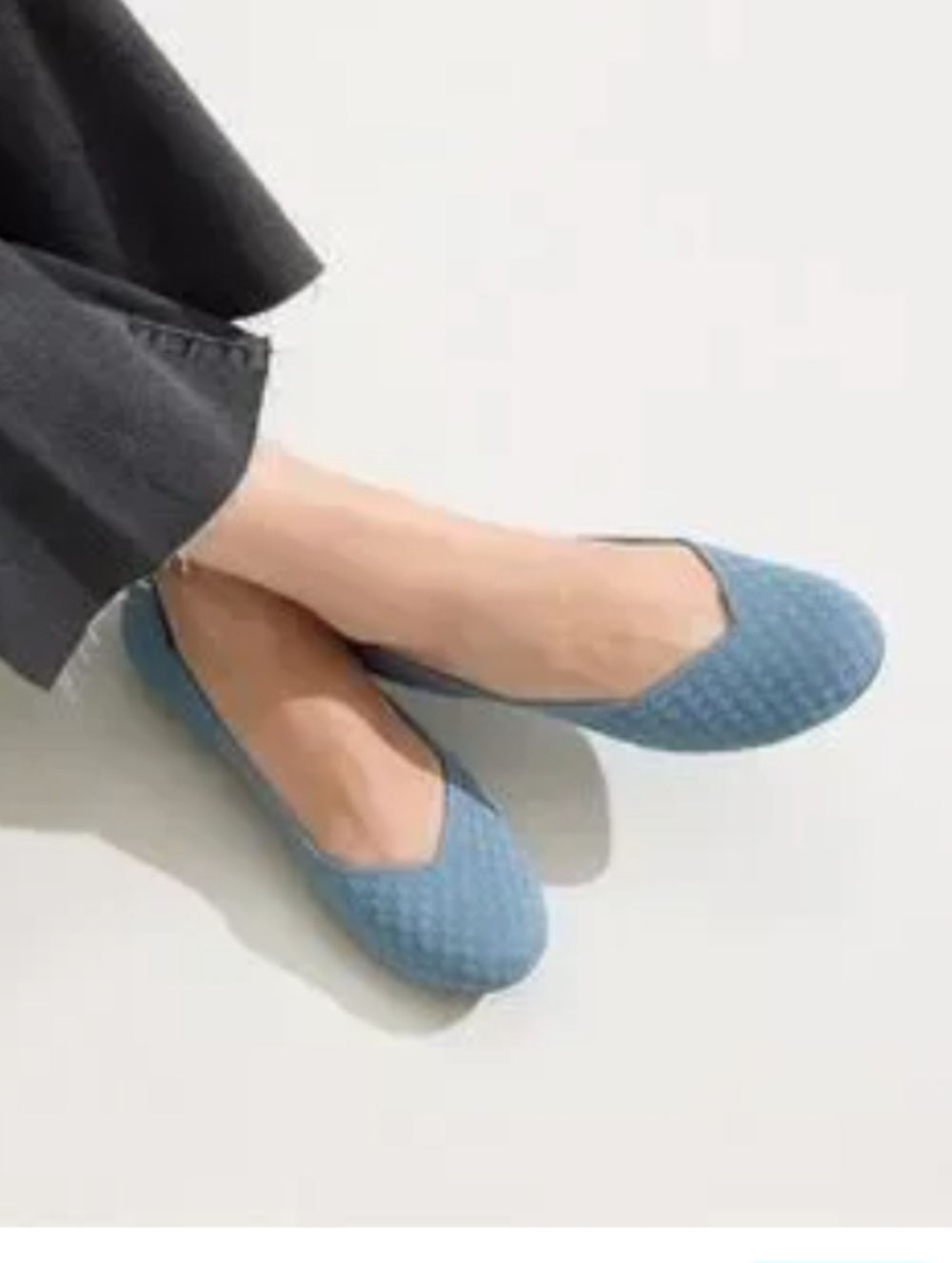 Rothy's The Flat Sky Blue Flats (Sz. 7) - Picture 2 of 8